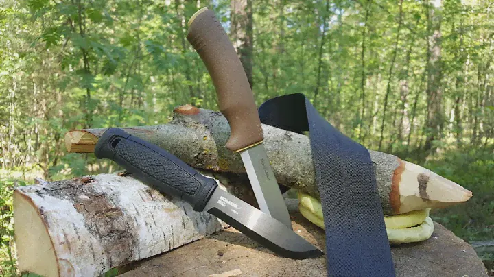 Ножи GARBERG и BUSHCRAFT Morakniv. Уличный тест.