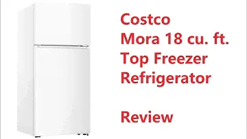 Mora 18 cu. ft. Top Freezer Refrigerator Review | MRT180N6AWD | Costco | Reversible Doors