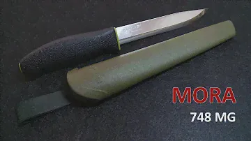 Mora 748 MG. Лаконичный обзор лаконичного ножа.