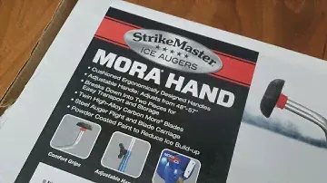 Strike Master Ice Auger "Mora Hand" MD-6 Review