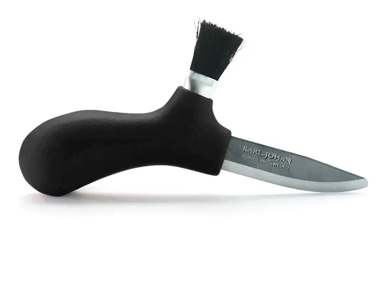 Нож грибника MORA Mushroom Knife Karl-Johan. Black