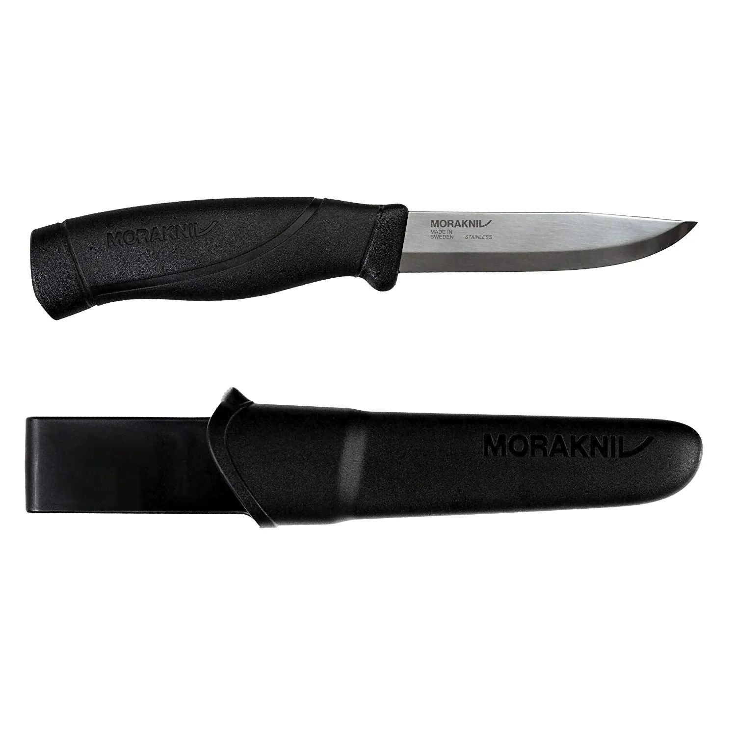 Mora Companion Heavy Duty Black in Stainless Steel #13158-0