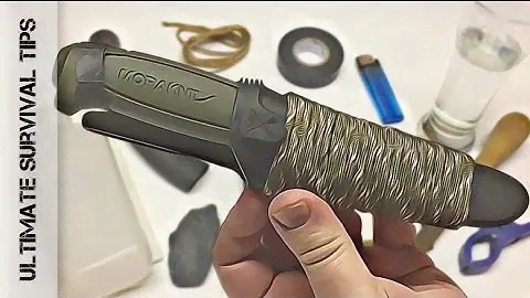 DIY - $10 Mora Knife / Survival Kit Hack - You Need to "Bushcraft-Ready" Your Blade