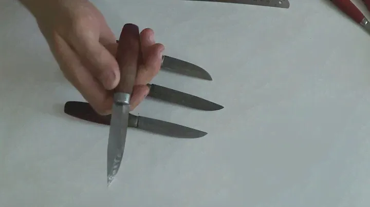 Старенькие ножи Mora