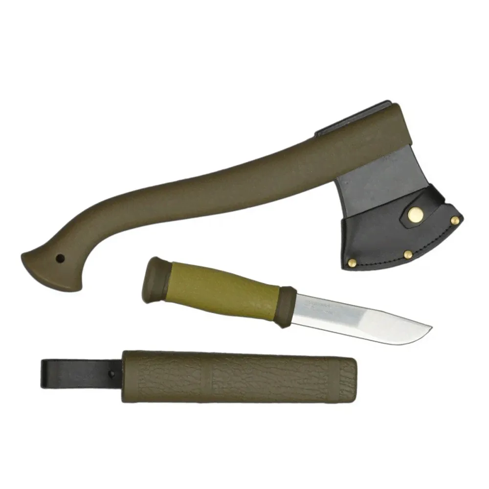 Туристический набор Mora Outdoor Combi (топор, нож Mora 2000, в подарочной упаковке)-1