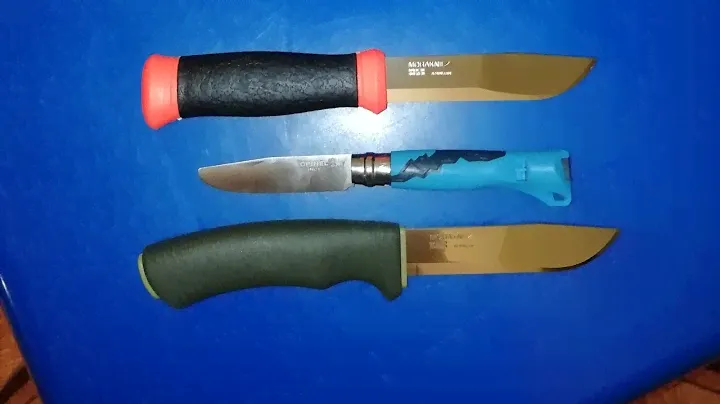 Mora Bushcraft Forest 12493, Mora 2000 оранж, Opinel №7 Outdoor Junior, расспаковка!