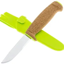 Нож Mora Floating Knife Stainless Steel, рукоять пробка