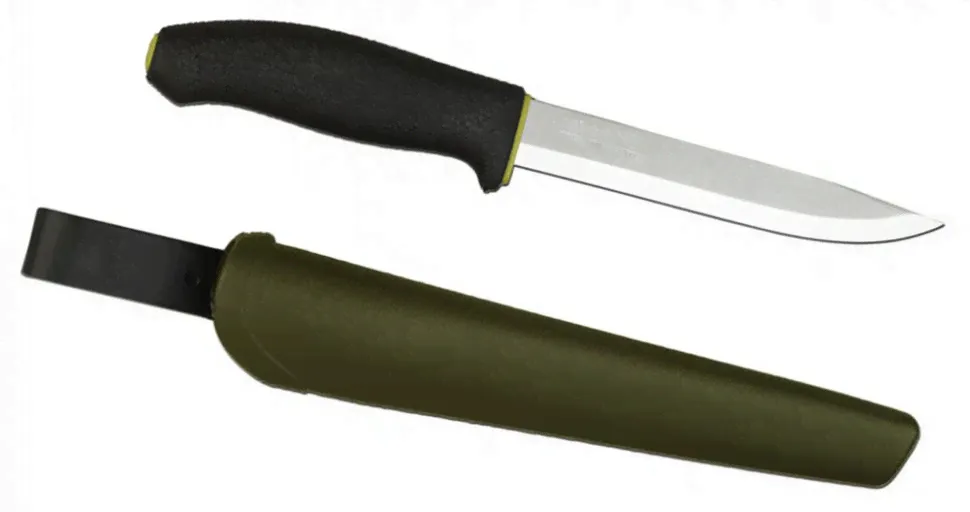 Нож Mora Allround 748 MG (12475) разделочный лезв.148мм черный/хаки-0