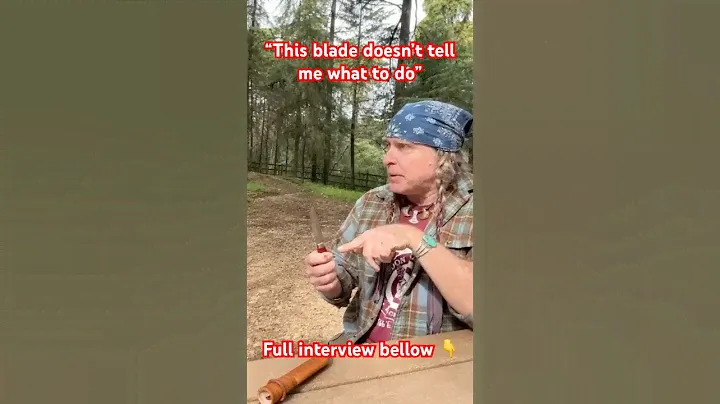 This blade doesn’t tell me what to do #podcast #codylundin #morakniv #bushcraft #survival #moraknife